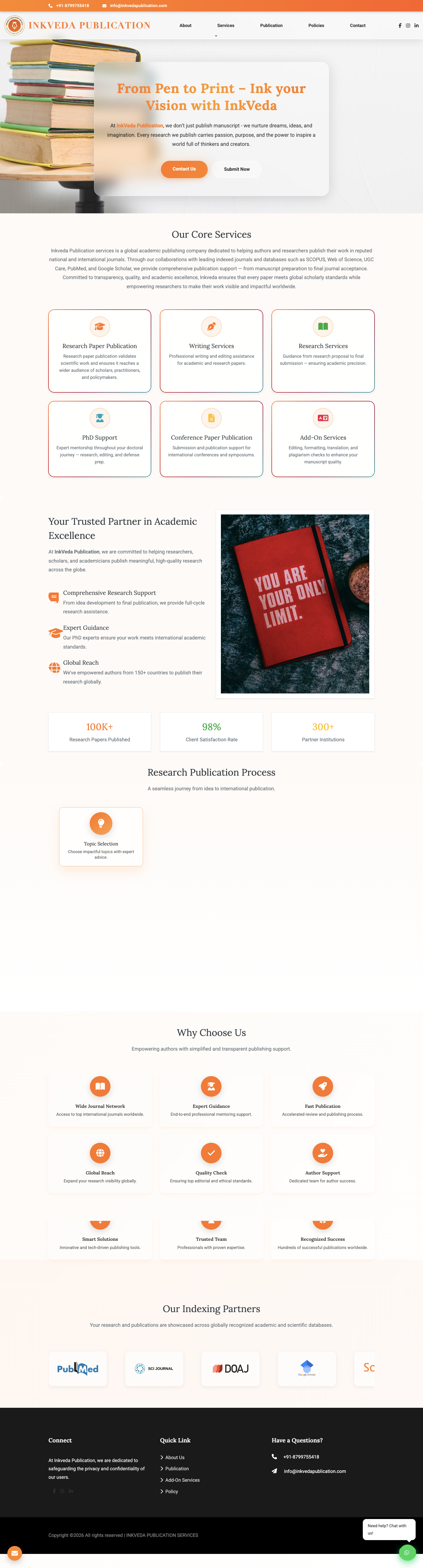 Best Book publisher website by Grow Vyapar